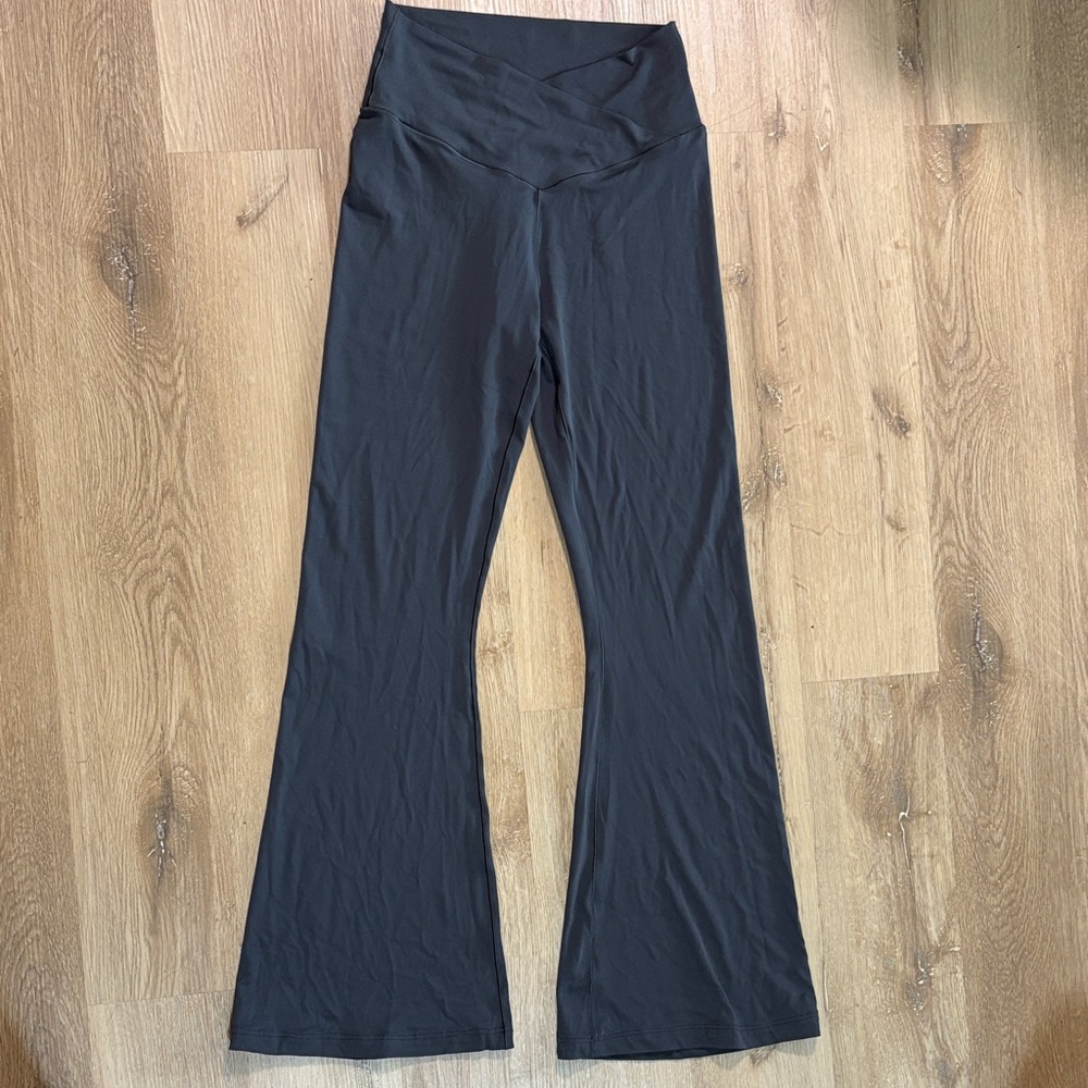 Aerie Offline crossover gray leggings size large